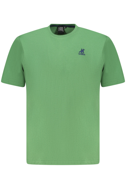 Pánské zelené triko s krátkým rukávem