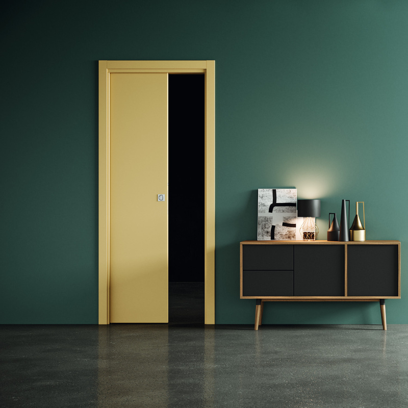 Ermetika STAVEBNÍ POUZDRO Evolution DVOUKŘÍDLÉ Průchod po osazení obložek: 1400x1970mm, Varianta: SDK, Tloušťka dokončené příčky: 125 mm