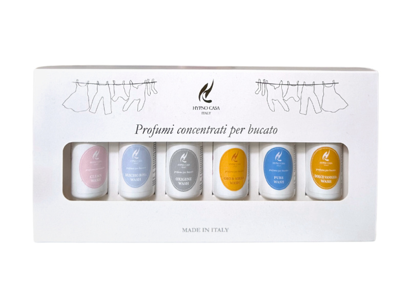 Hypno Casa - Dárková sada parfémů na praní 2  Parfémy na praní 6x20 ml
