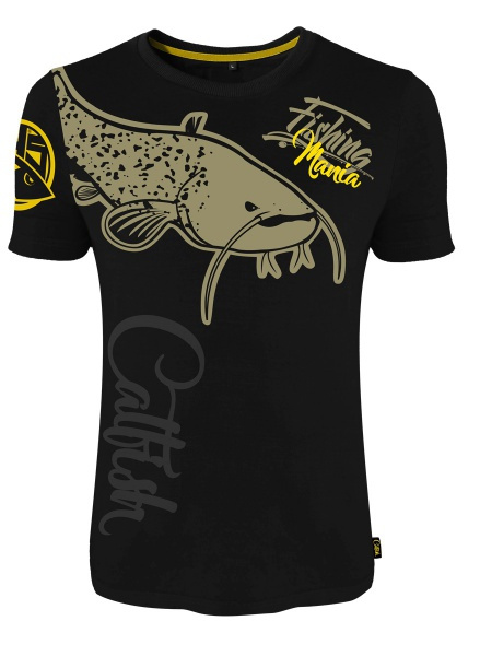Hotspot design tričko catfishing mania-velikost m