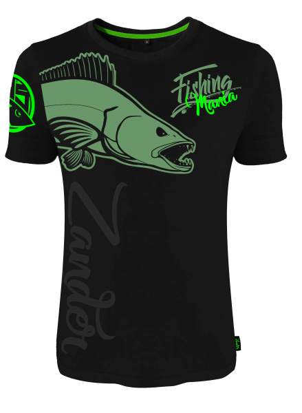 Hotspot design tričko zander mania-velikost m