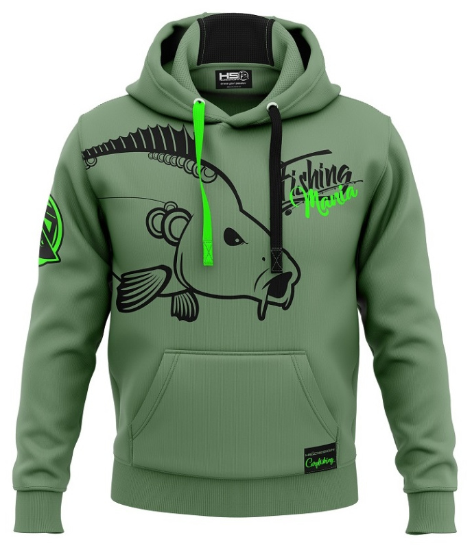 Hotspot design mikina fishing mania - xl