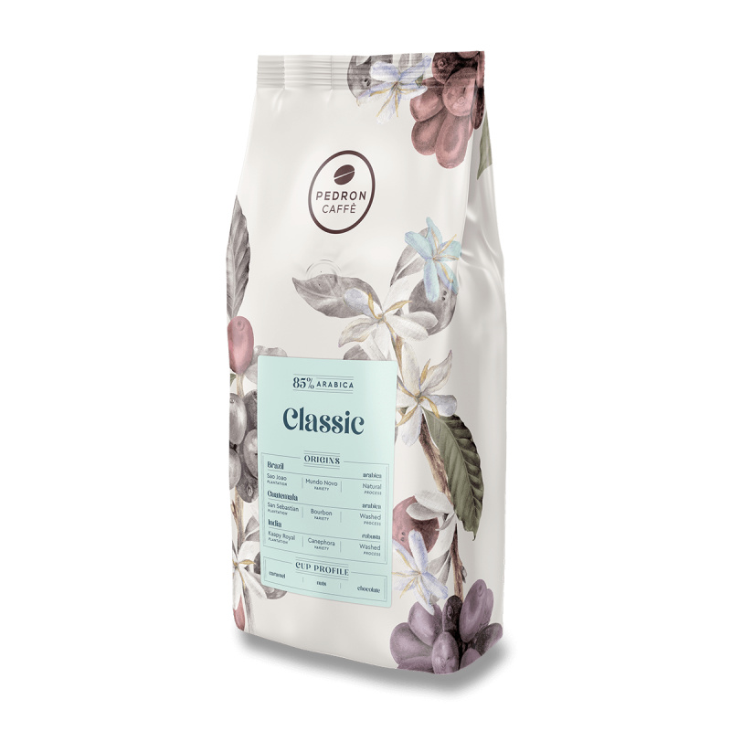Pedron Caffé Classic - zrnková káva - 1000 g