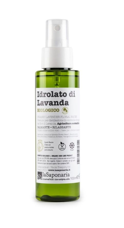 laSaponaria Levandulová květová voda BIO, 100 ml