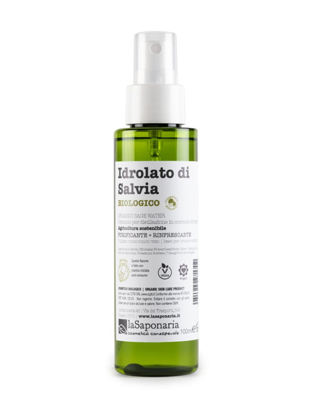 laSaponaria Šalvějová květová voda BIO, 100 ml