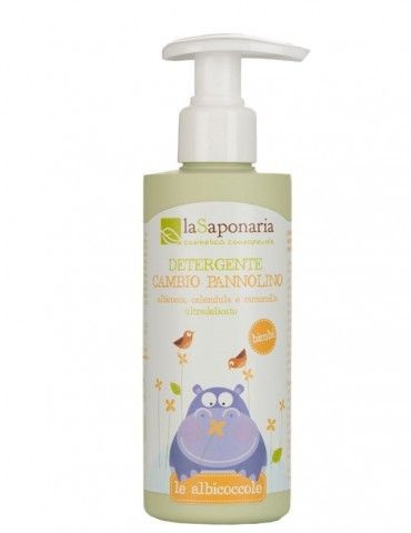 laSaponaria Jemný čisticí gel na přebalování BIO, 190 ml