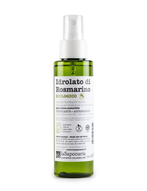 laSaponaria Rozmarýnová květová voda BIO, 100 ml