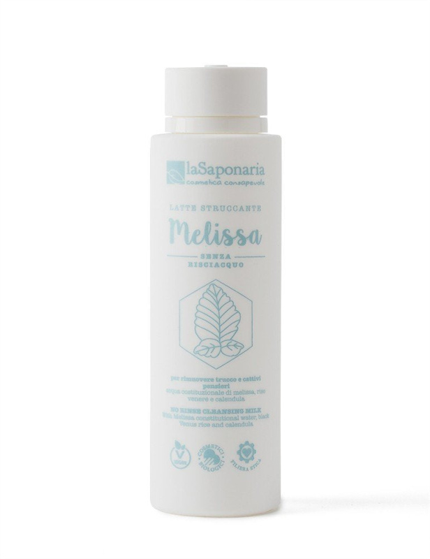 laSaponaria Čisticí pleťové mléko s meduňkou BIO, 150 ml