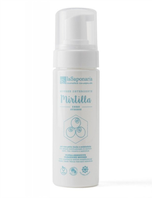 laSaponaria Čisticí pěna extra jemná pro citlivou pleť BIO, 150 ml