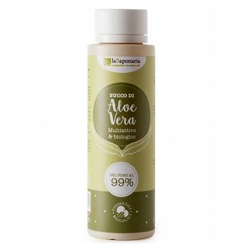 laSaponaria 99% Aloe vera gel na tělo a vlasy BIO, 150 ml