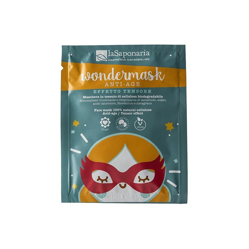 laSaponaria Pleťová maska proti stárnutí Wondermask BIO, 10 ml