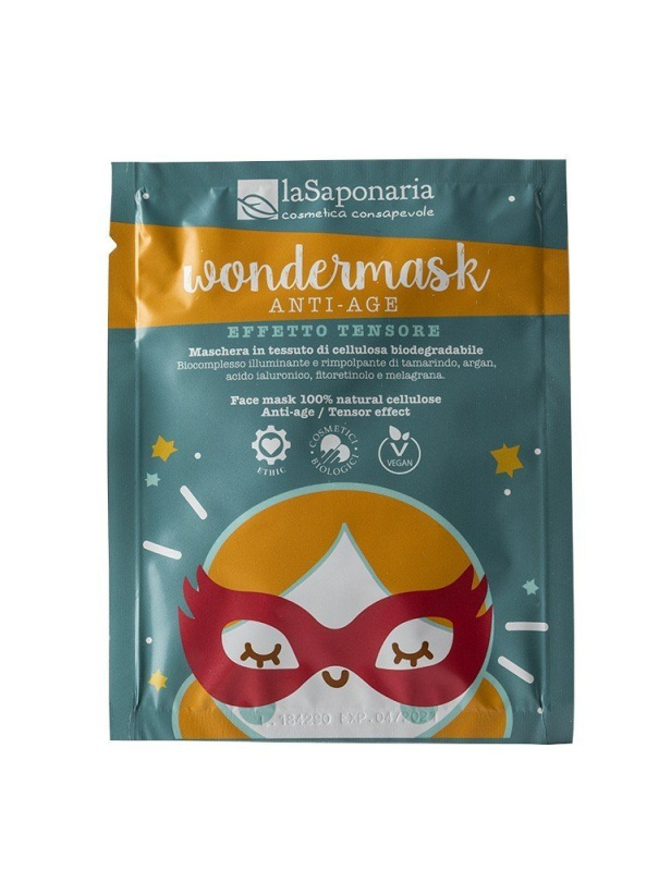 laSaponaria Pleťová maska proti stárnutí Wondermask BIO, 10 ml