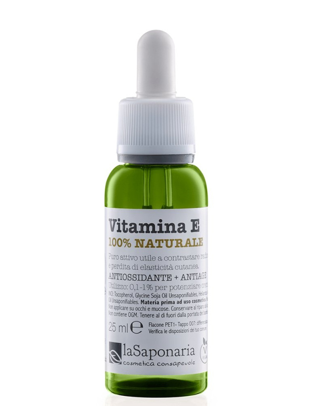 laSaponaria Pleťové sérum - Vitamin E - antioxidační a omlazující účinky, 25 ml