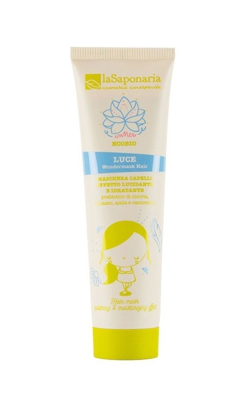 laSaponaria Maska na vlasy pro hydrataci a lesk - pomoc pro vysušenou hřívu, 150 ml