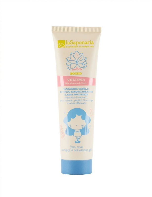 laSaponaria Maska na vlasy pro objem- pomoc pro zplihlou hřívu, 150 ml