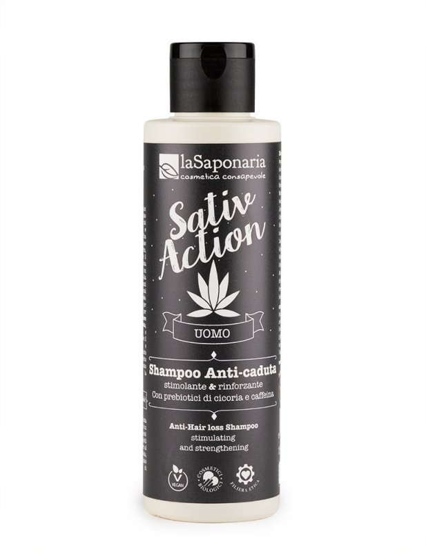 laSaponaria Šampon proti vypadávání vlasů pro pány BIO, 150 ml