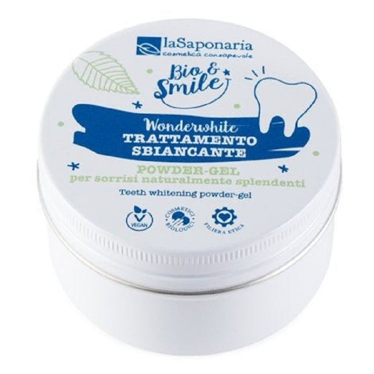 laSaponaria Prášková pasta na bělení zubů WonderWhite BIO, 50 g