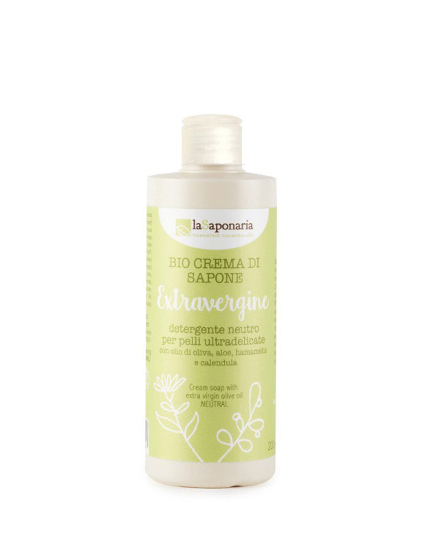 laSaponaria Sprchový gel s extra panenským olivovým olejem BIO, 200 ml