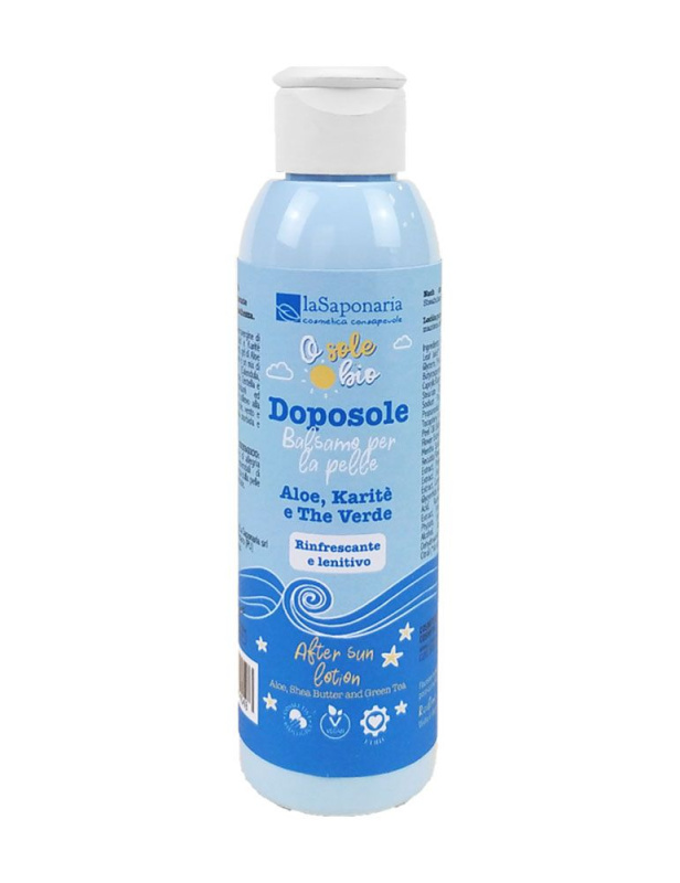 LA SAPONARIA Zklidňující tělové mléko po opalování BIO 150 ml