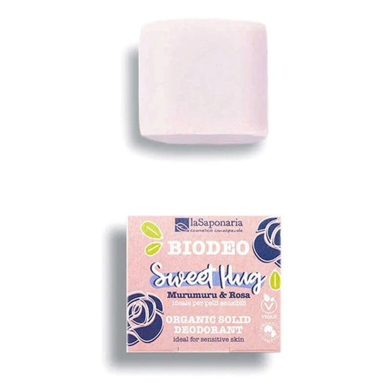 laSaponaria Tuhý deodorant Sweet Hug BIO- s vůní jarních květin, 40 g