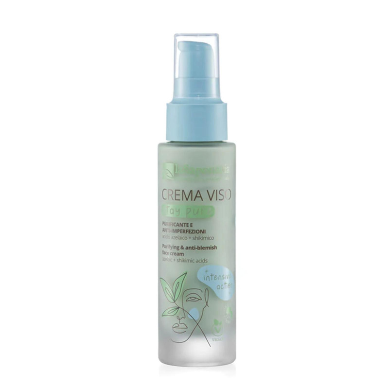 laSaponaria Čisticí pleťový krém Stay Pure BIO- vyhovuje i mastné pleti, 50 ml