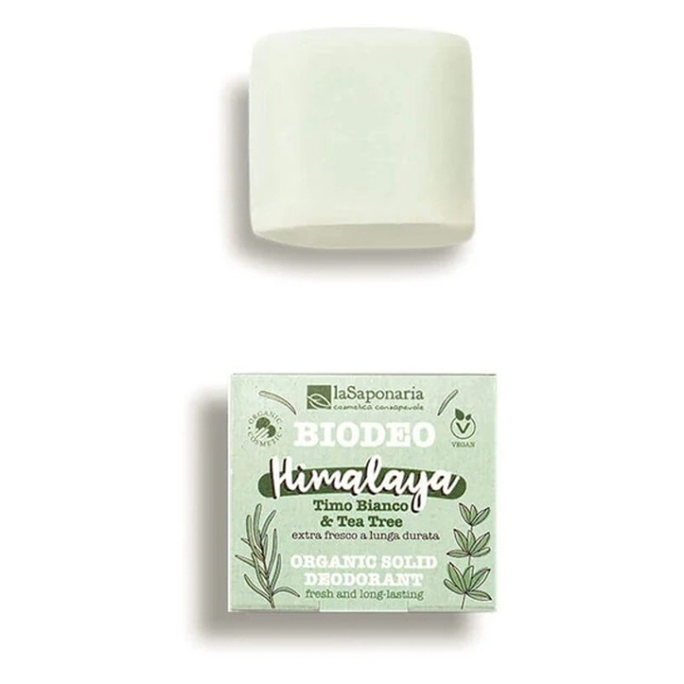 laSaponaria Tuhý deodorant Himalaya BI - se svěží vůní čajovníku a eukalyptu, 40 g