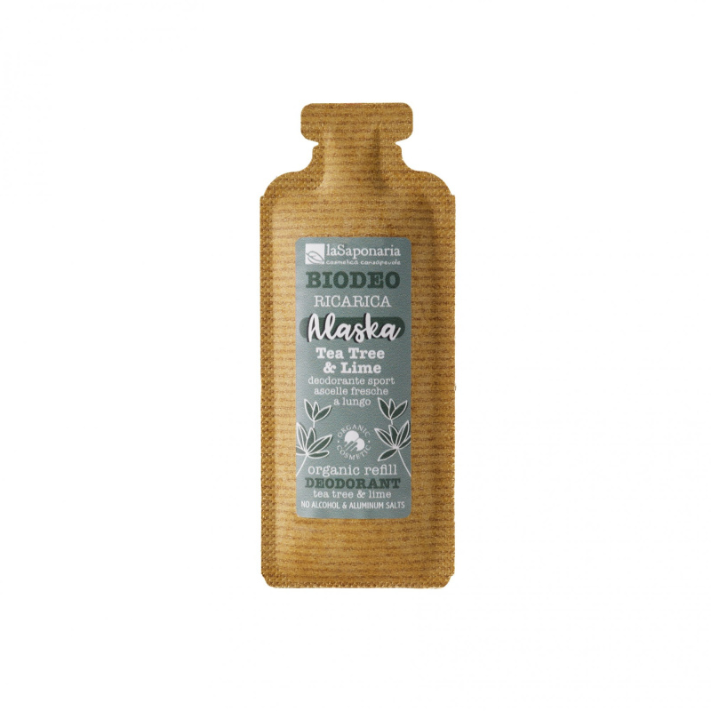 laSaponaria Náplň do roll-on deodorantu Alaska Limeta & Šalvěj BIO, 50 ml