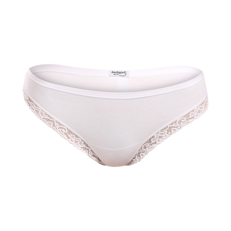 Dámská tanga Lovelygirl bílá (3884-white) XL