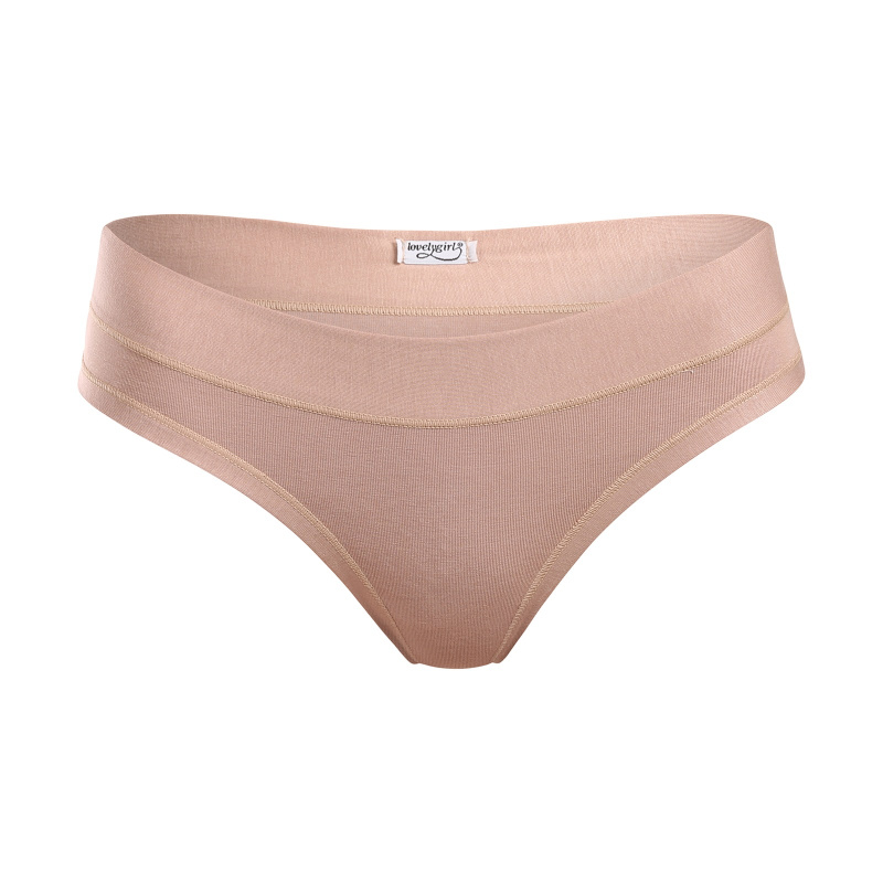 Bavlněná tanga Lovelygirl 3678 Barva: Tělová, Velikost: S