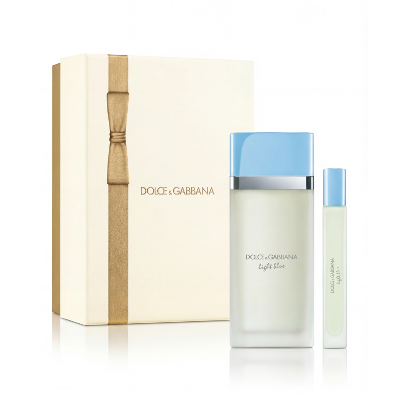 Dolce&Gabbana Light Blue EDT Travel Retail Duo Gift Set NEW dárková sada pro ženy