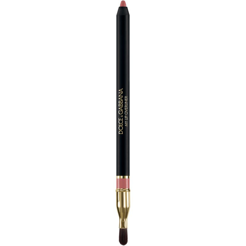 Dolce&Gabbana My Lip Overliner tužka na rty se štětečkem odstín 12 My Pastel Pink - Fair Cool Toned Pink 1.2 g