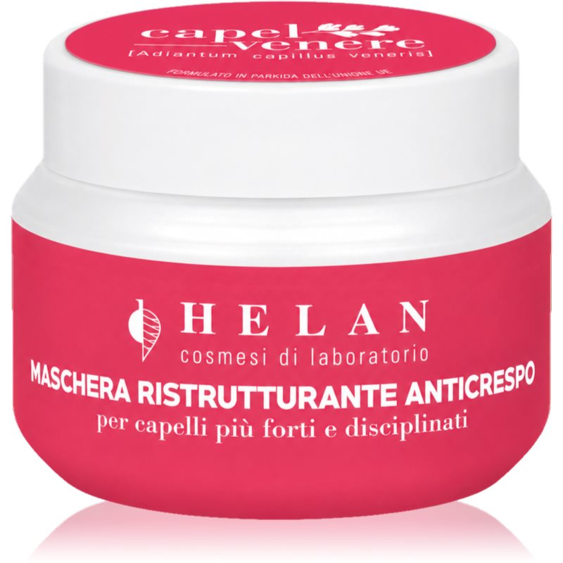 Helan CAPELVENERE Anti-Frizz Restructuring Hair Mask uhlazující maska pro vlnité a kudrnaté vlasy 150 ml