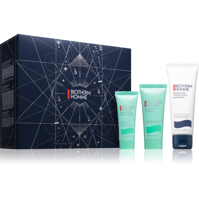 Biotherm Homme Basic Line Basic Line After Shave Emulsion dárková sada pro muže