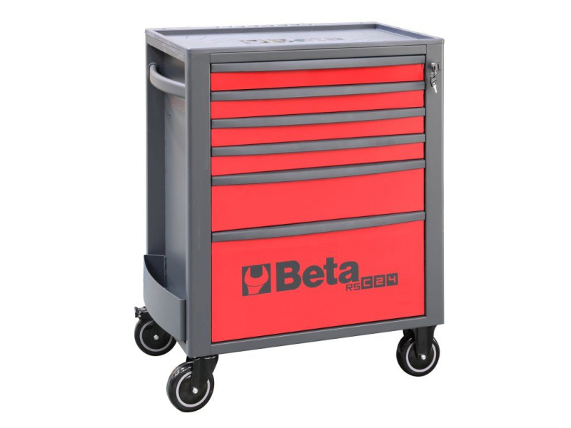 Beta tools Vozík na nářadí se 6 zásuvkami, červený, 2400/rsc24/6-r