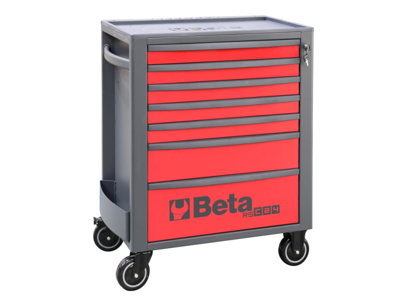 Beta tools Vozík na nářadí se 7 zásuvkami, červený, 2400/rsc24/7-r