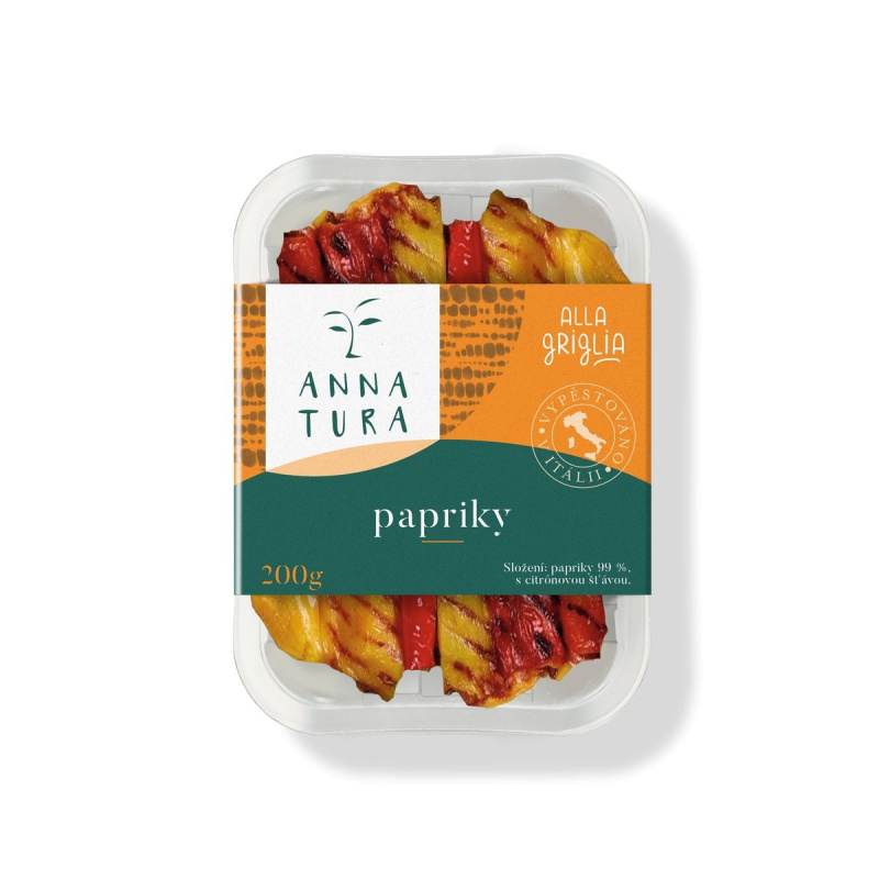 Annatura Grilované papriky, balení