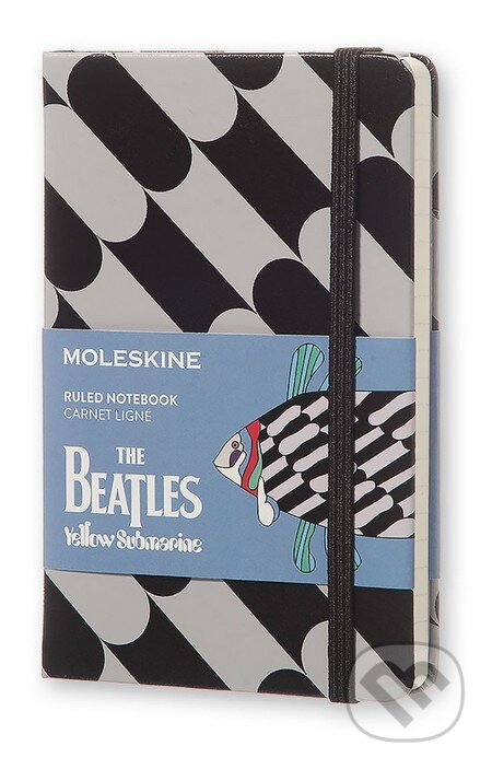 Moleskine - zápisník The Beatles (Fish) (limitovaná edícia, malý, linajkovaný)