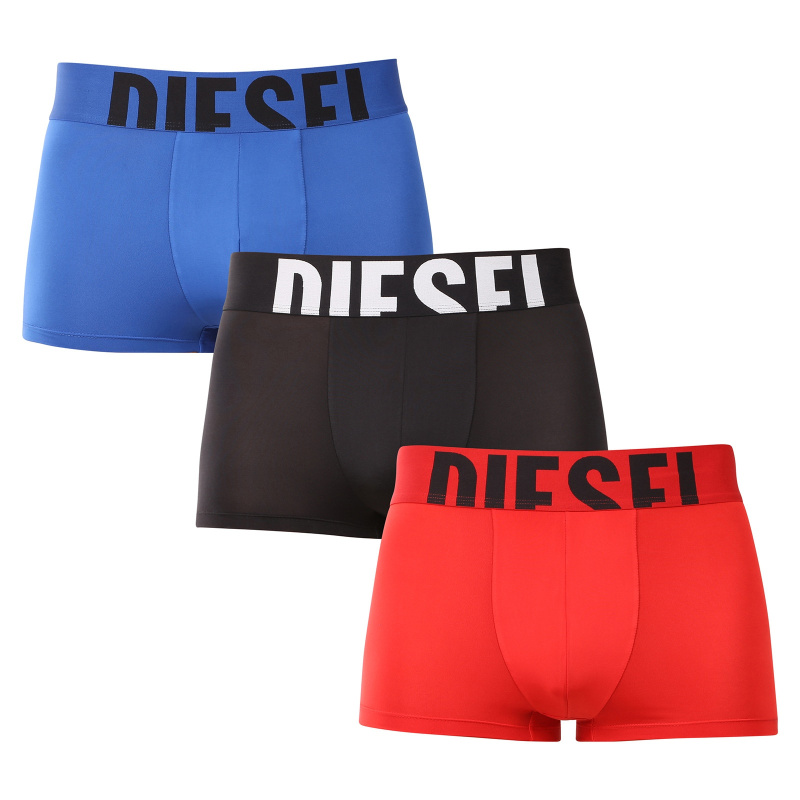 3PACK pánské boxerky Diesel vícebarevné (A17743-0DCBL-E7172) M, trenky / trenýrky