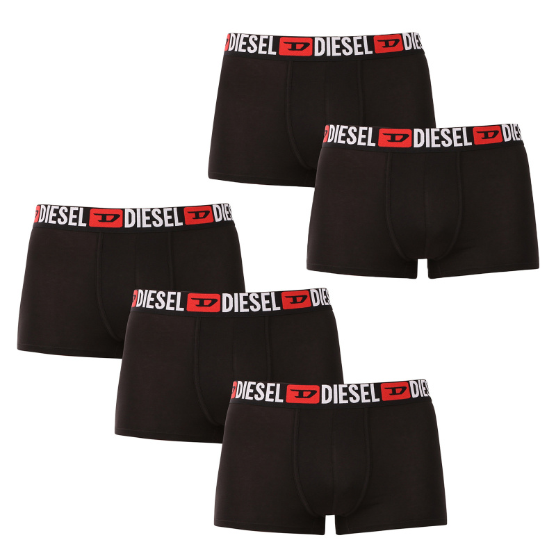 5PACK pánské boxerky Diesel černé (00SUAG-0DDAI-E4356) L, trenky / trenýrky