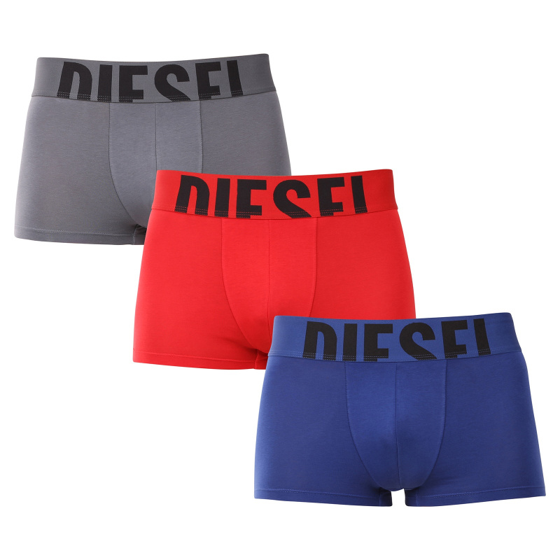 3PACK pánské boxerky Diesel vícebarevné (A15380-0WIAN-E7221) M, trenky / trenýrky