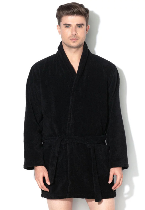 Pánský župan 111883 9A591 00020 černá - Emporio Armani černá S/M