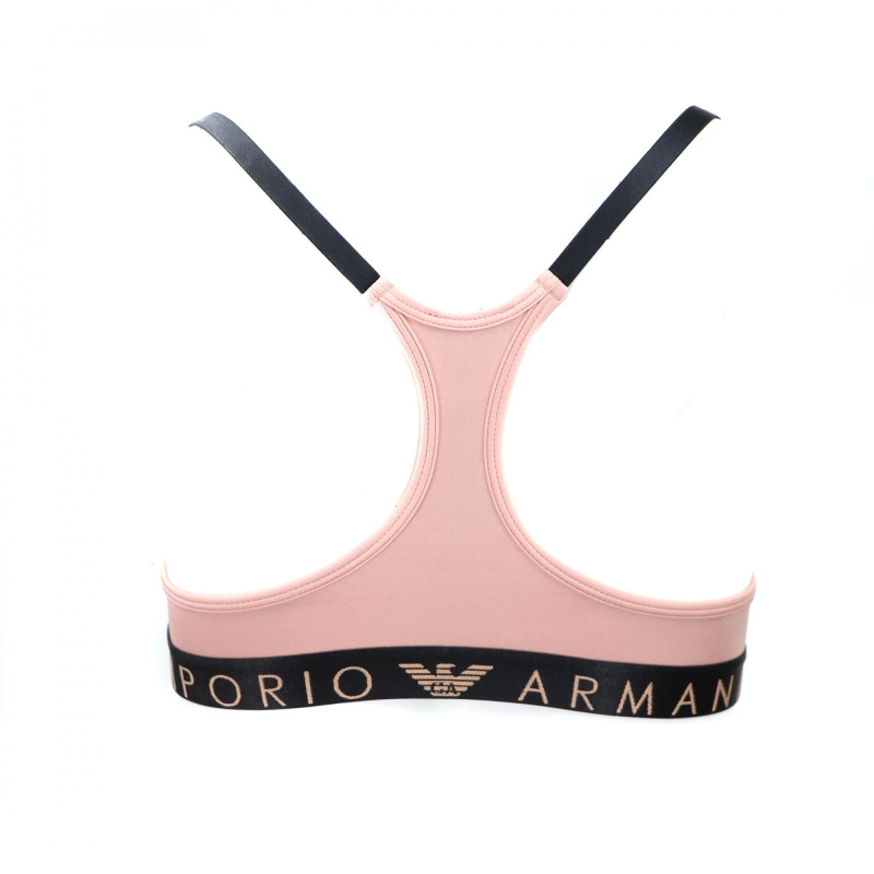 Podprsenka s kosticí 164265 9A210 13270 růžová - Emporio Armani 75C růžova