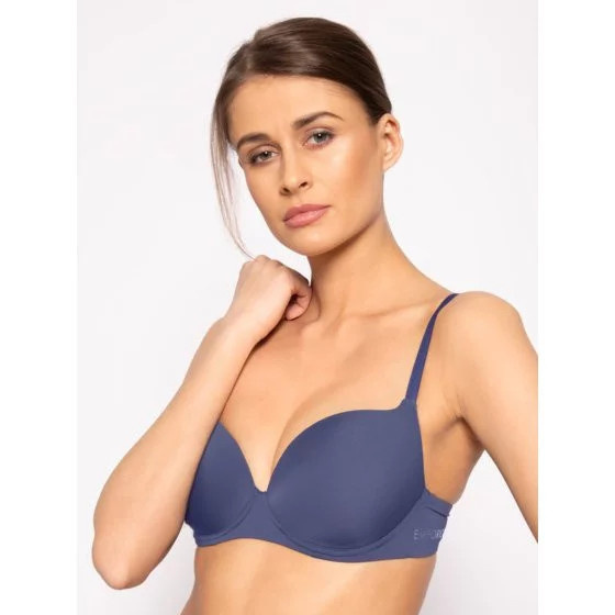 Podprsenka bez kostic 164001 0P284 15434 tmavěmodrá - Emporio Armani tmavě modrá 70B