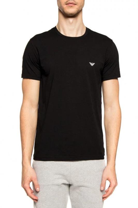 Pánské tričko 2pcs 111267 0P720 74820 černomodrá - Emporio Armani černo-modrá XL