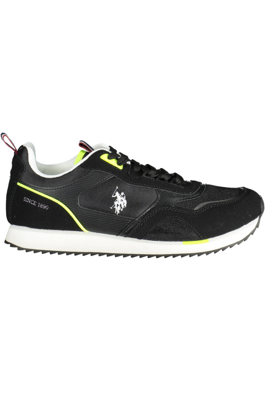 US POLO BEST PRICE BLACK MAN SPORT SHOES