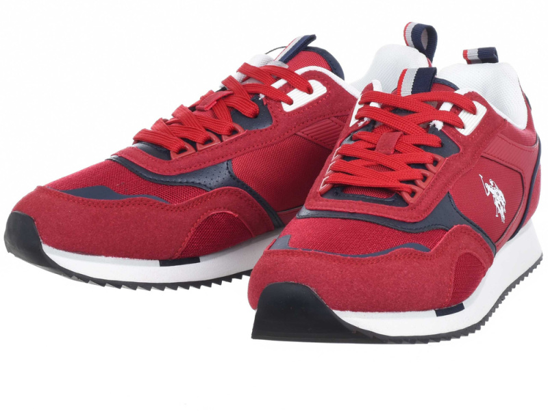 US POLO ASSN. - ETHAN001 červené tenisky