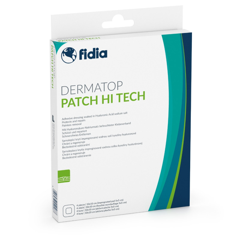 DERMATOP patch hi tech 10x10cm 4ks