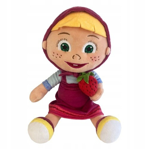 Tomido MASZA Z TRUSKAWKĄ - 25 CM Warianty rozmiarowe: 24 cm