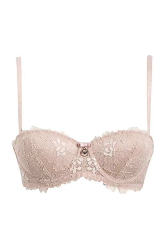 Podprsenka Lace 163181 CC204 03050 tělová - Emporio Armani 75C tělová