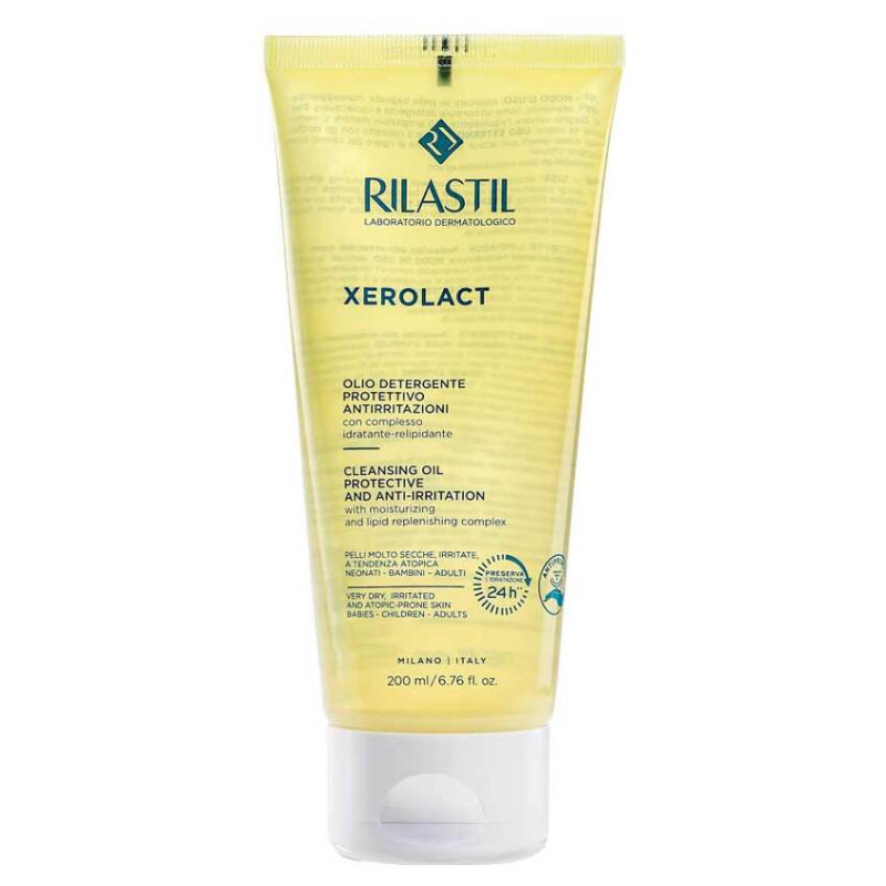 RILASTIL Xerolact Čisticí olej na obličej a tělo 200 ml